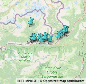 Mappa Via Europa, 23026 Ponte In Valtellina SO, Italia (8.45938)