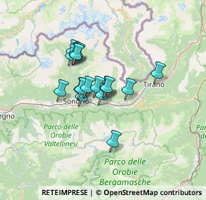 Mappa Via Europa, 23026 Ponte In Valtellina SO, Italia (9.14471)