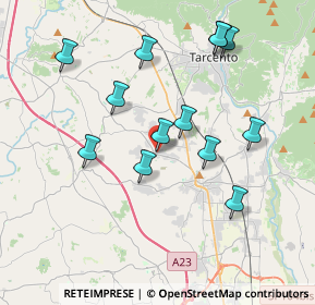 Mappa Piazza A. Noacco, 33010 Cassacco UD, Italia (3.66846)