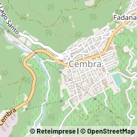 地图 Cembra Lisignago