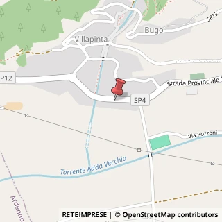 Mappa Via Valeriana, 34, 23010 Buglio in Monte, Sondrio (Lombardia)