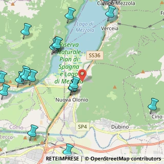Mappa Via Spinida, 23015 Dubino SO, Italia (3.009)