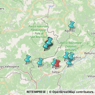 Mappa Via Isolabella, 38054 Transacqua TN, Italia (11.49308)