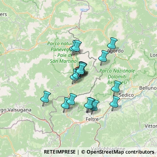 Mappa Via Isolabella, 38054 Transacqua TN, Italia (10.60778)