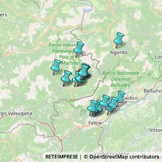 Mappa Via Isolabella, 38054 Transacqua TN, Italia (10.079)