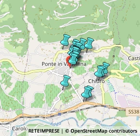 Mappa Via Roma, 23026 Ponte In Valtellina SO, Italia (0.4535)