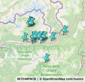 Mappa Via Roma, 23026 Ponte In Valtellina SO, Italia (9.21529)