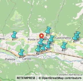 Mappa Via Roma, 23026 Ponte In Valtellina SO, Italia (1.73727)