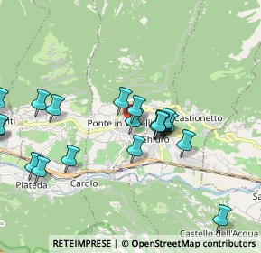 Mappa Via Roma, 23026 Ponte In Valtellina SO, Italia (1.952)