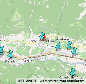 Mappa Via Roma, 23026 Ponte In Valtellina SO, Italia (3.25909)