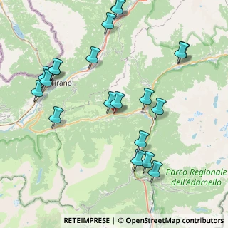 Mappa Via S. Gregorio, 25048 Edolo BS, Italia (9.2585)
