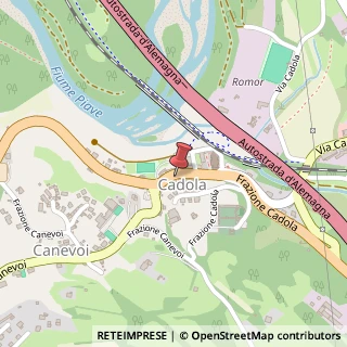Mappa Frazione Cadola, 19, 32014 Ponte nelle Alpi, Belluno (Veneto)