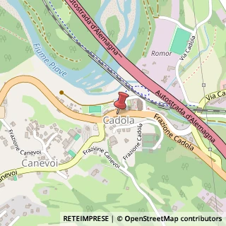 Mappa Frazione Cadola, 18, 32014 Ponte nelle Alpi, Belluno (Veneto)