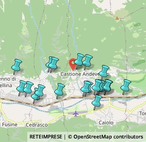 Mappa Via Vendolo, 23012 Castione Andevenno SO, Italia (1.926)