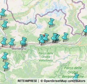 Mappa Via Vendolo, 23012 Castione Andevenno SO, Italia (19.11684)