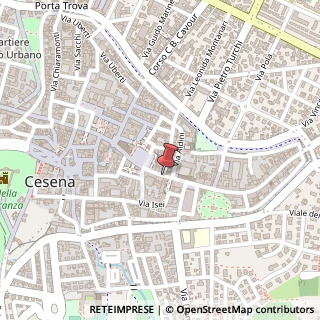 Mappa Corso garibaldi giuseppe 40/d, 47023 Cesena, Forlì-Cesena (Emilia Romagna)