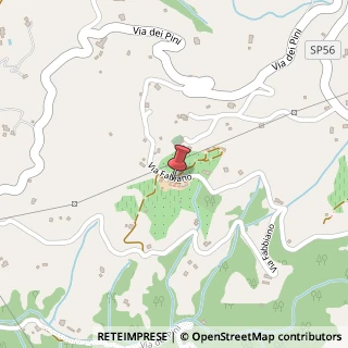 Mappa Via Fabiano, 6, 54035 Fosdinovo, Massa-Carrara (Toscana)