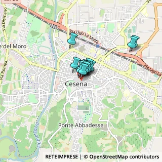 Mappa Via Fantaguzzi, 47521 Cesena FC, Italia (0.41143)