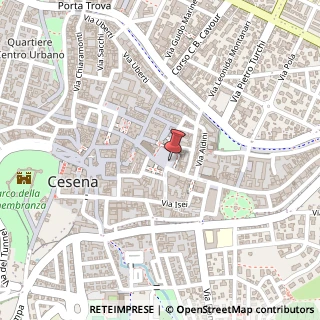 Mappa Via Santo Stefano, 31, 47521 Cesena, Forlì-Cesena (Emilia Romagna)