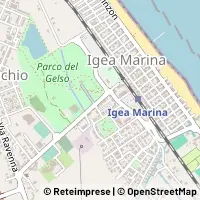 지도 Bellaria-Igea Marina