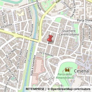 Mappa Via Cesare Battisti, 149, 47023 Cesena, Forlì-Cesena (Emilia Romagna)