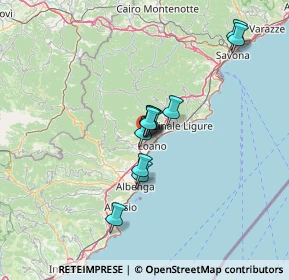 Mappa Via Santa Libera, 17054 Boissano SV, Italia (9.76182)