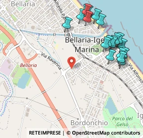 Mappa Via Caboto, 47814 Bellaria-Igea Marina RN, Italia (0.6325)