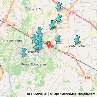 Mappa , 47521 Cesena FC, Italia (1.75286)