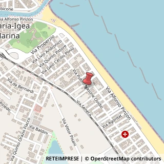 Mappa Via Publio Ovidio Nasone, 54, 47814 Bellaria-Igea Marina, Rimini (Emilia Romagna)