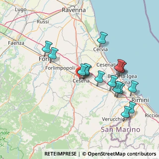 Mappa Via Ciro Menotti, 47522 Cesena FC, Italia (15.07688)