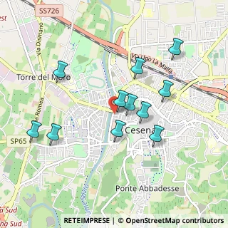 Mappa Via Ciro Menotti, 47522 Cesena FC, Italia (0.90091)