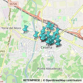Mappa Via Cesare Battisti, 47520 Cesena FC, Italia (0.493)