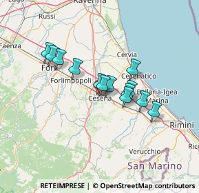Mappa 47520 Cesena FC, Italia (10.55692)