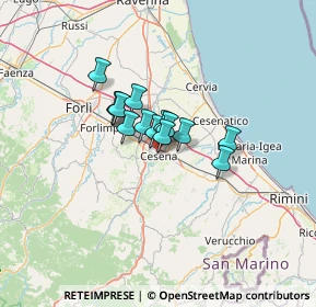 Mappa 47520 Cesena FC, Italia (7.48)