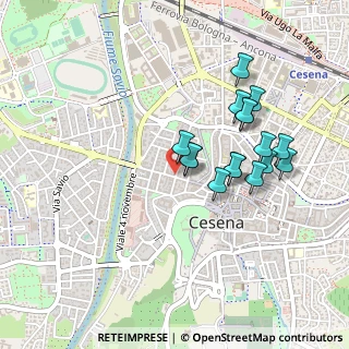 Mappa Via Cesare Battisti, 47520 Cesena FC, Italia (0.42313)
