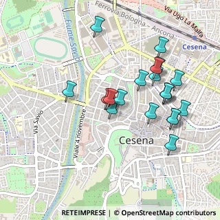 Mappa Via Cesare Battisti, 47520 Cesena FC, Italia (0.469)