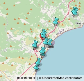 Mappa Via delle Trexende, 17025 Loano SV, Italia (3.41)