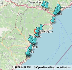 Mappa Via delle Trexende, 17025 Loano SV, Italia (17.0915)
