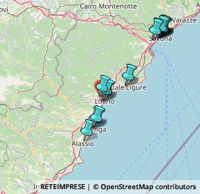 Mappa Via delle Trexende, 17025 Loano SV, Italia (16.00158)