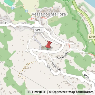 Mappa Via Umberto Maddalena, 64, 19020 Vezzano Ligure, La Spezia (Liguria)