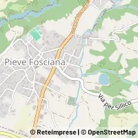 Kort Pieve Fosciana