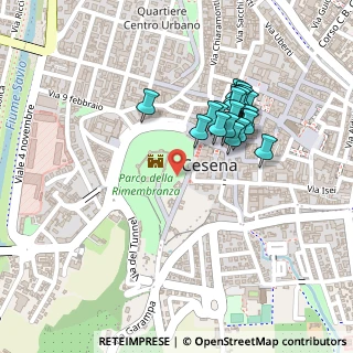 Mappa Via Malatesta Novello, 47521 Cesena FC, Italia (0.2095)
