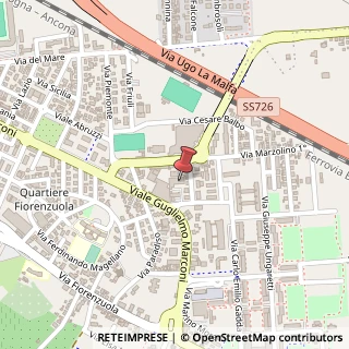 Mappa Via Giovanni Rodari, 45, 47521 Cesena, Forlì-Cesena (Emilia Romagna)