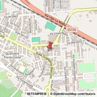 Mappa Via Giovanni Rodari, 35, 47521 Cesena, Forlì-Cesena (Emilia Romagna)