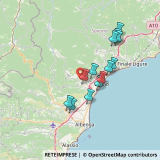 Mappa Via Alle grotte, 17055 Toirano SV, Italia (6.89385)