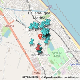 Mappa Via Morandi, 47814 Bellaria-Igea Marina RN, Italia (0.26296)