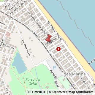 Mappa Via Agordat, 19, 47814 Bellaria-Igea Marina, Rimini (Emilia Romagna)