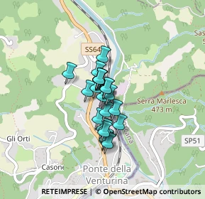 Mappa Via IV Novembre, 40045 Porretta Terme BO, Italia (0.21786)