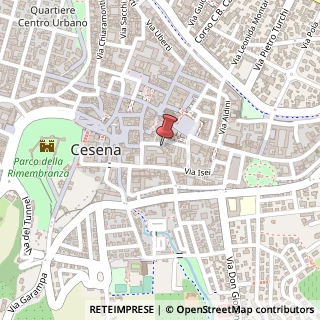 Mappa Corte Dandini, 7, 47521 Cesena, Forlì-Cesena (Emilia Romagna)