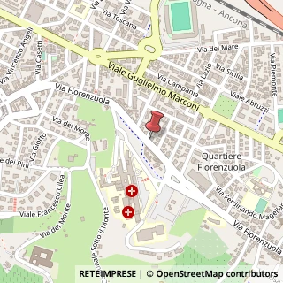 Mappa Via Fiorenzuola, 491, 47521 Cesena, Forlì-Cesena (Emilia Romagna)